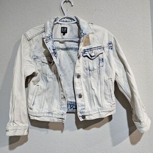 GAP Acid Washed Denim Jacket Size XS